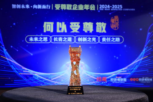 統(tǒng)一石化摘得ESG領(lǐng)航企業(yè)桂冠，以“科技向善”驅(qū)動(dòng)高質(zhì)量發(fā)展